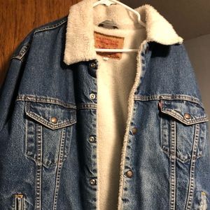 Levi’s denim wool lined
